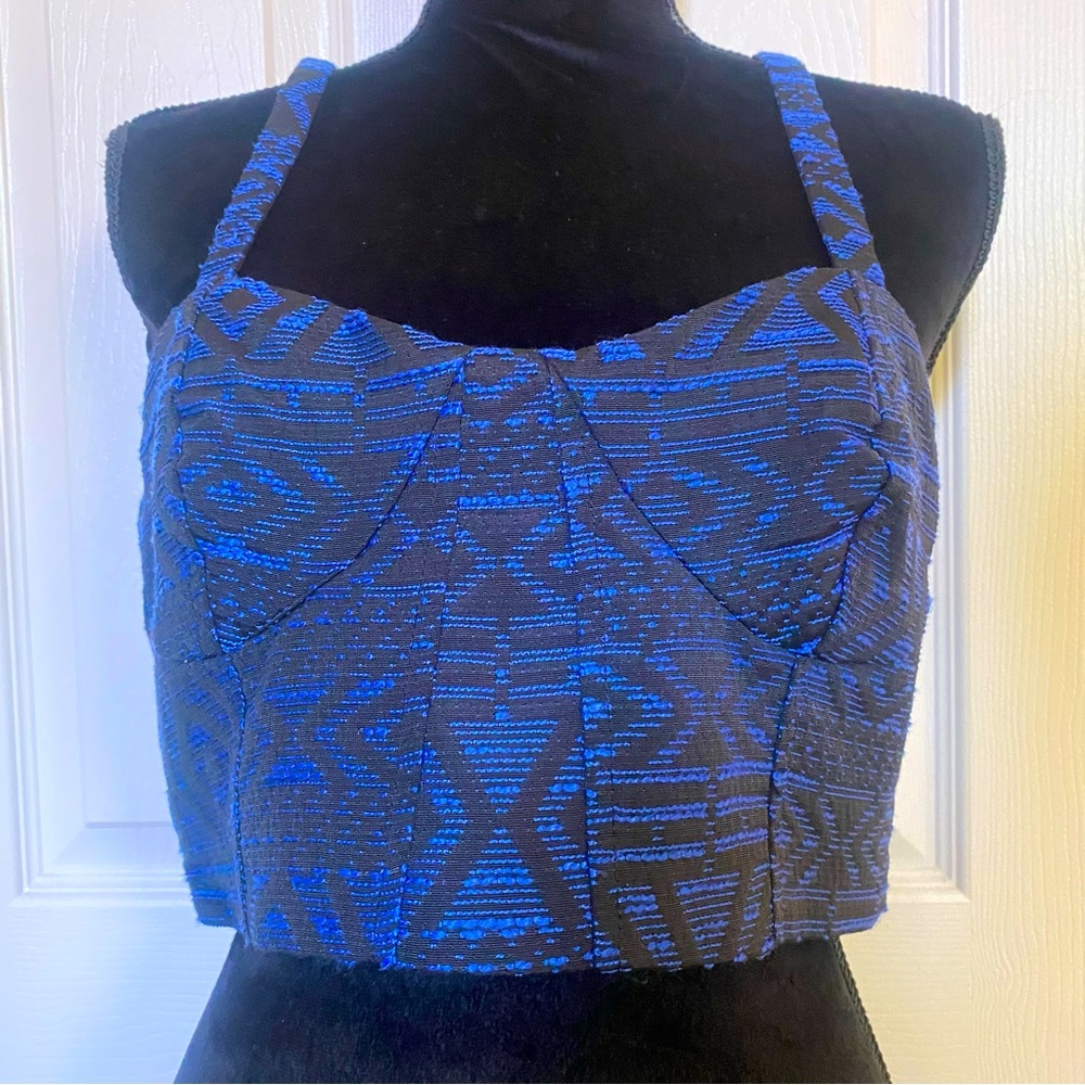 Lucca Couture Crop Tank Top